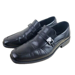 Perry Ellis Portfolio Dress Shoes Men's Size 8 Black Loafer Casual Comfort